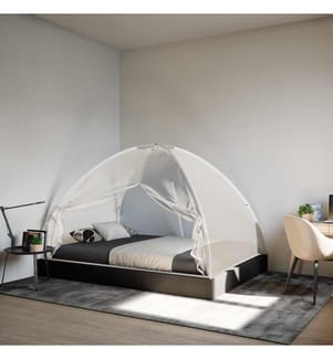 Moskito-Netzzelt Mongolisch 220 Mesh Weiss 200x120x130 cm