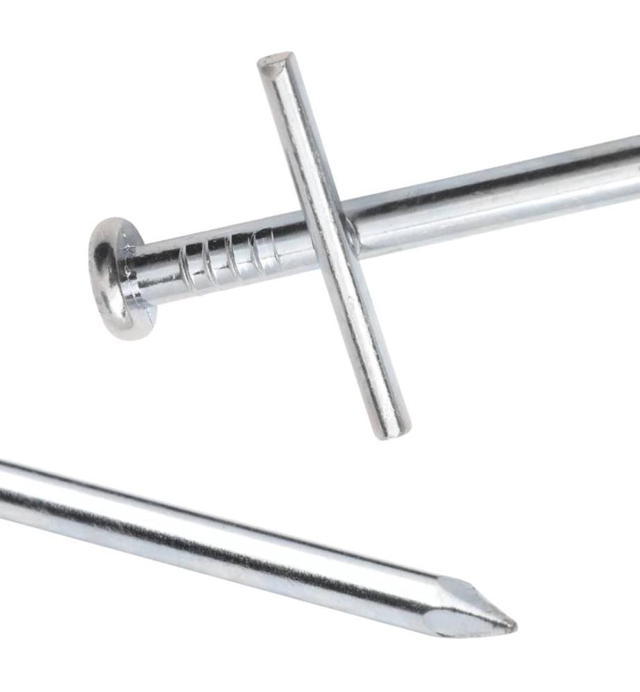 Zeltheringe 24 Stk. 29,5 cm Ø6 mm Verzinkter Stahl