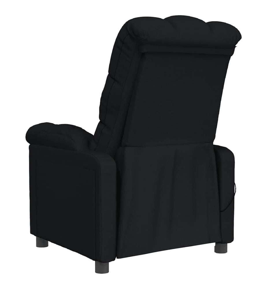 Massagesessel Schwarz Stoff