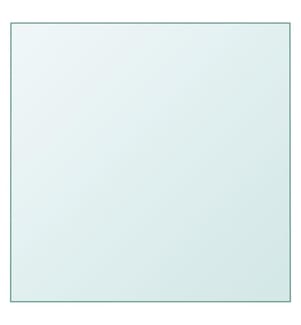 Tischplatte Transparent 60x60 cm Hartglas