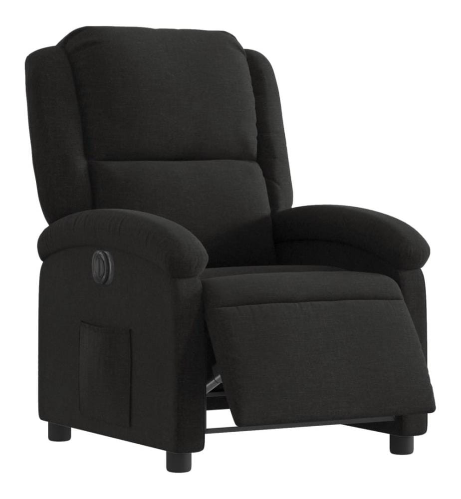 Relaxsessel Elektrisch Schwarz Stoff