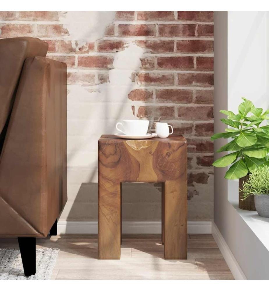 Hocker Massivholz Teak