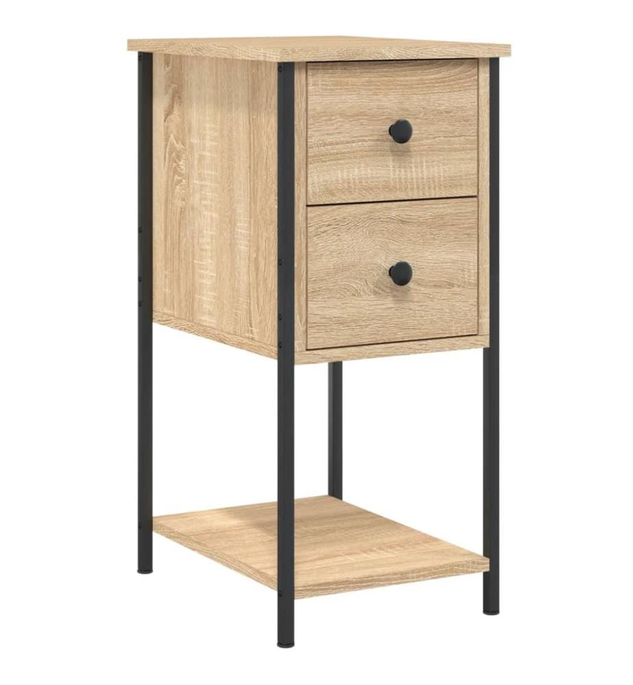 Nachttisch Sonoma-Eiche 32x42x70 cm Holzwerkstoff