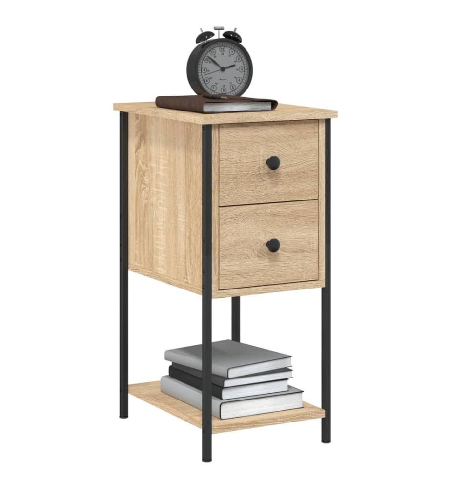 Nachttisch Sonoma-Eiche 32x42x70 cm Holzwerkstoff