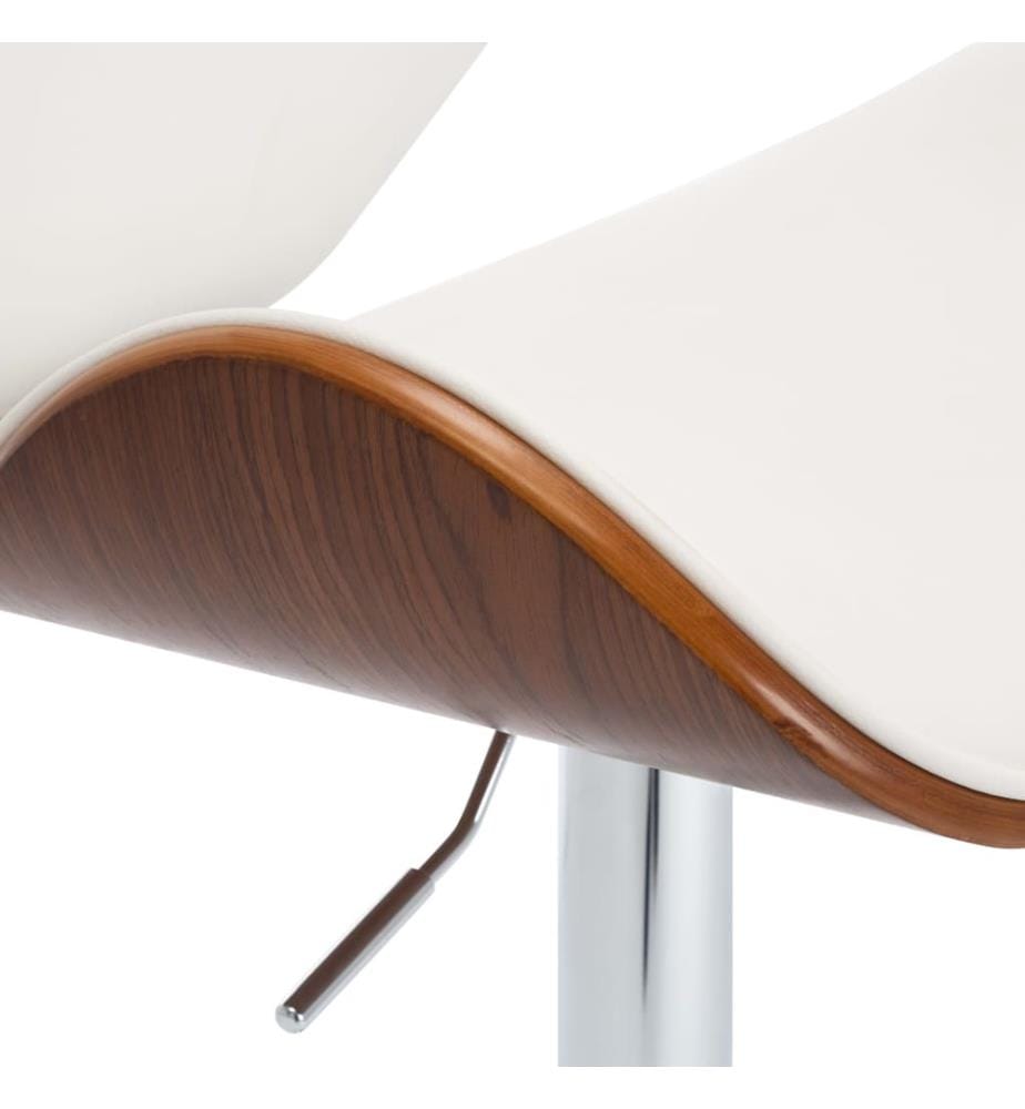 Barhocker Weiss Kunstleder