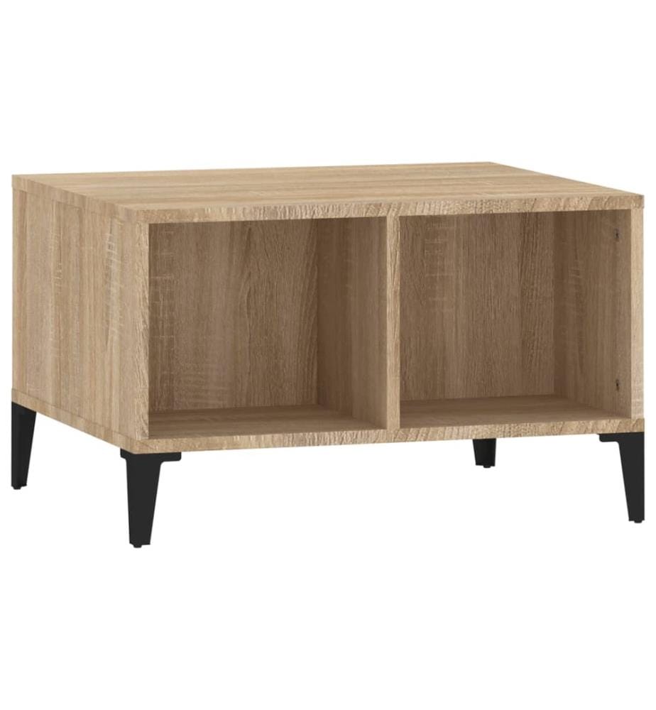 Couchtisch Sonoma-Eiche 60x50x36,5 cm Holzwerkstoff