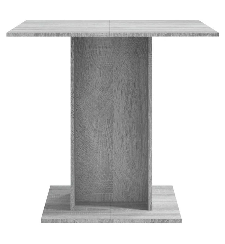 Esstisch Grau Sonoma 80x80x75 cm Holzwerkstoff