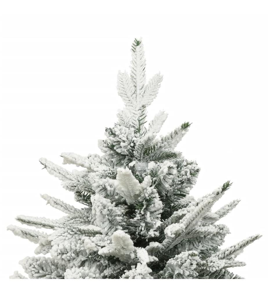 Künstlicher Weihnachtsbaum Beschneit Grün 150 cm PVC PE