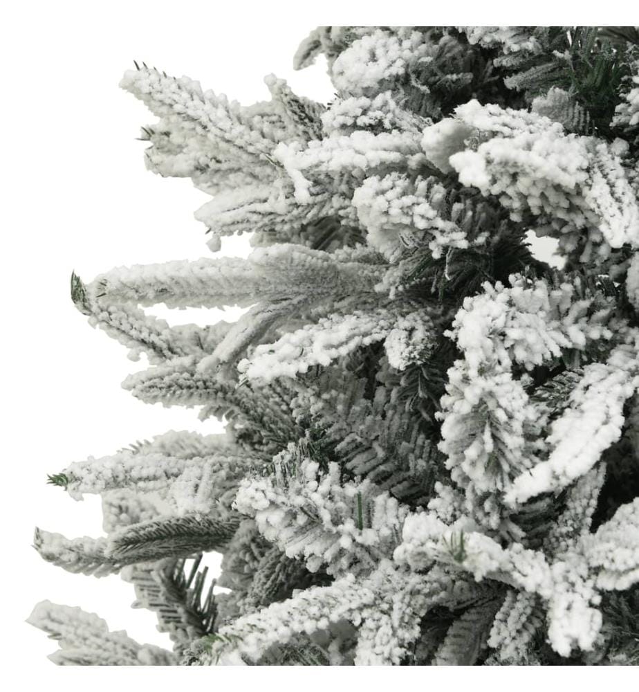 Künstlicher Weihnachtsbaum Beschneit Grün 150 cm PVC PE