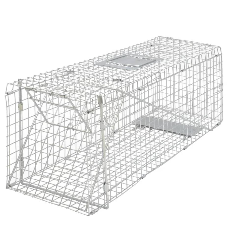 Verzinkte Lebendfalle 80 cm
