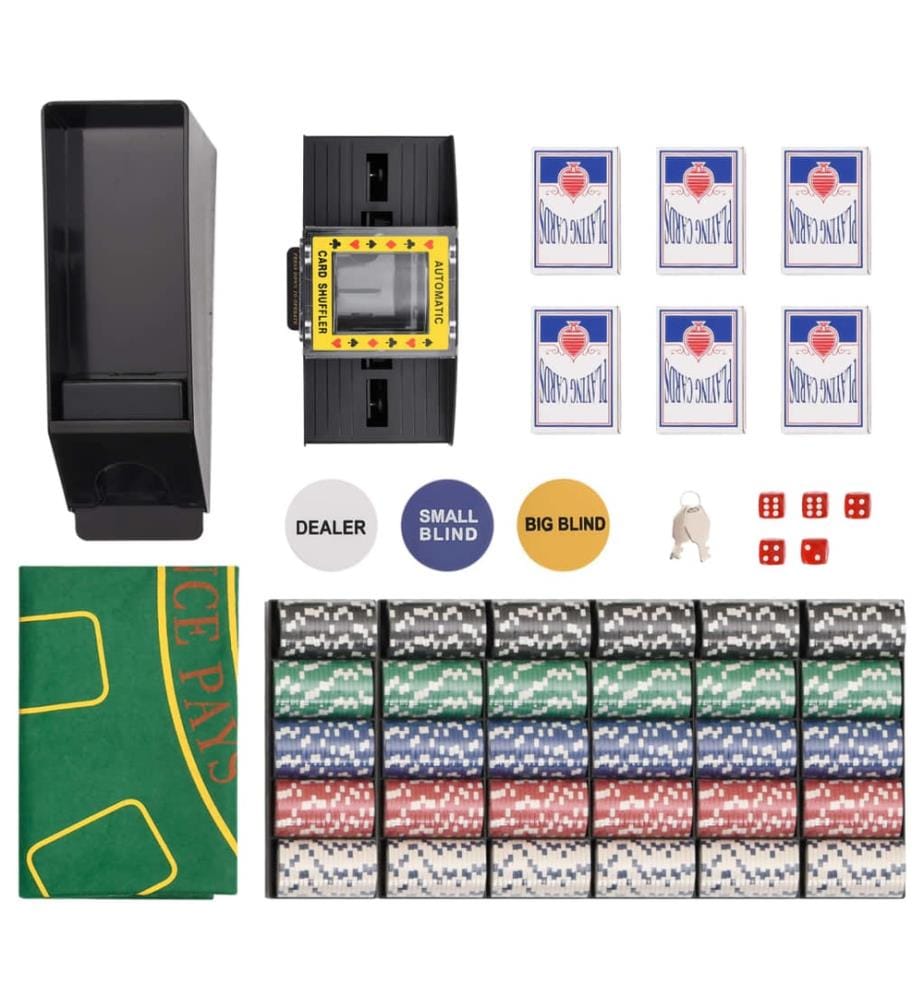 Pokerchips-Set 600 Stk. 11,5 g