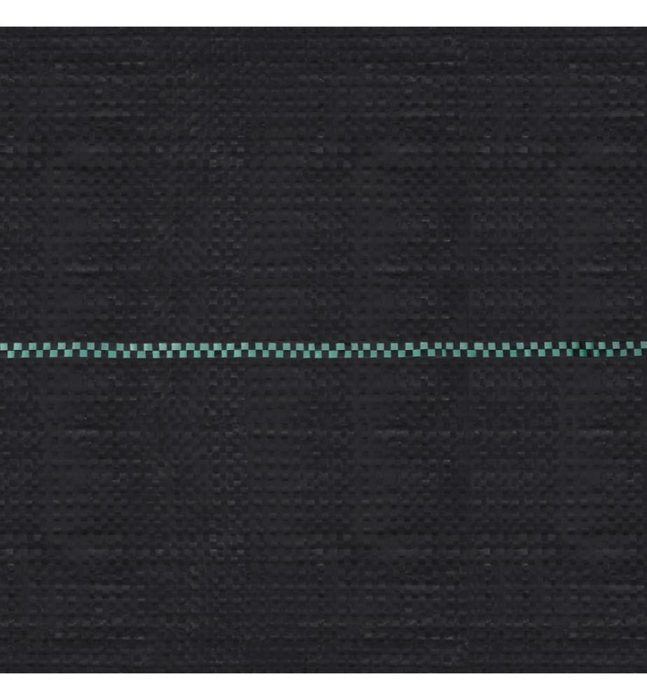 Unkrautfolie Schwarz 2x25 m PP