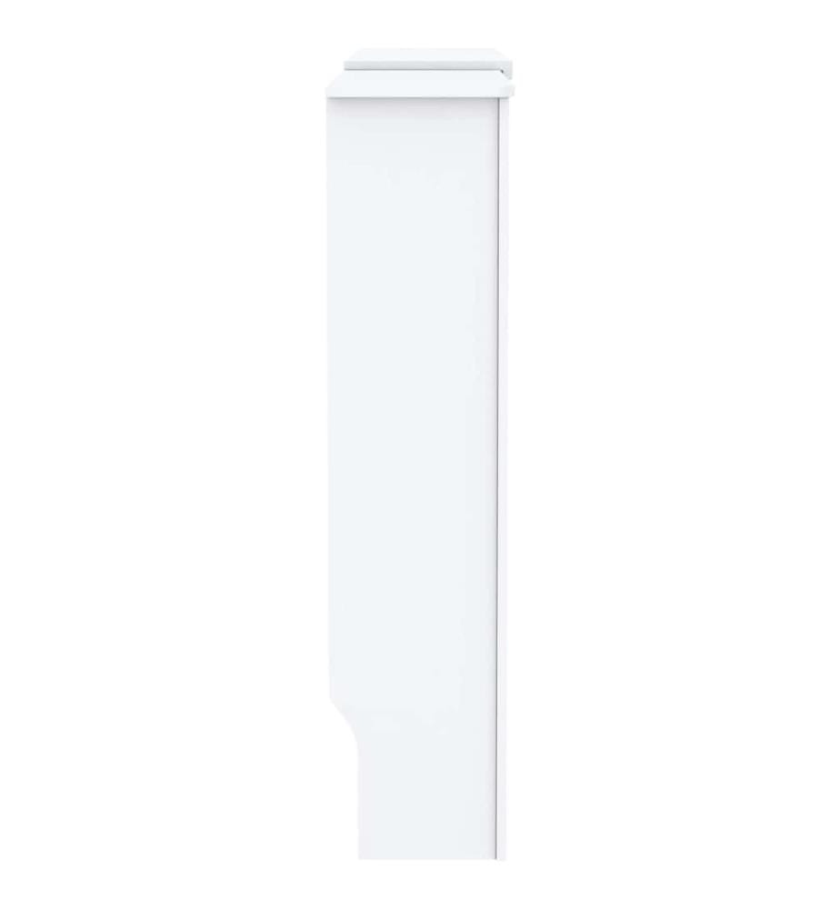 Cache-radiateur MDF Blanc 205 cm