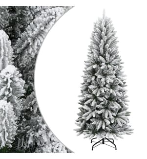 Künstlicher Weihnachtsbaum Beschneit 210 cm PVC&PE