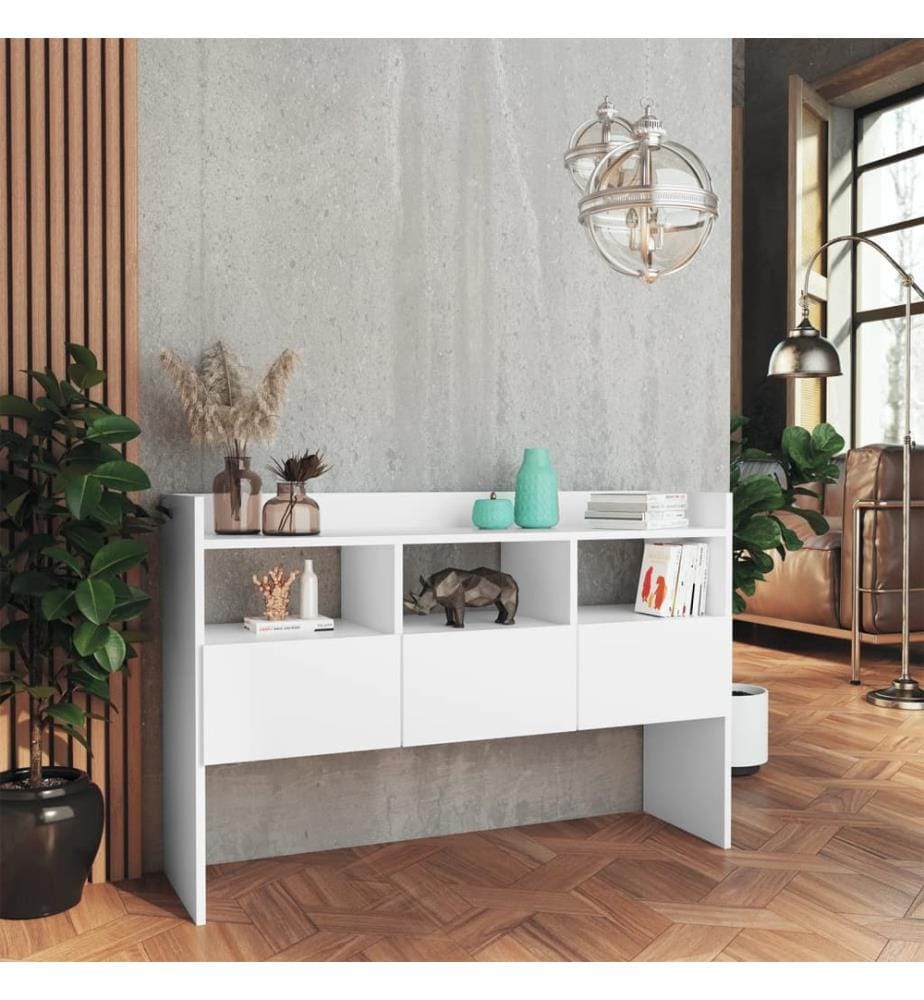 Sideboard Weiss 105x30x70 cm Holzwerkstoff