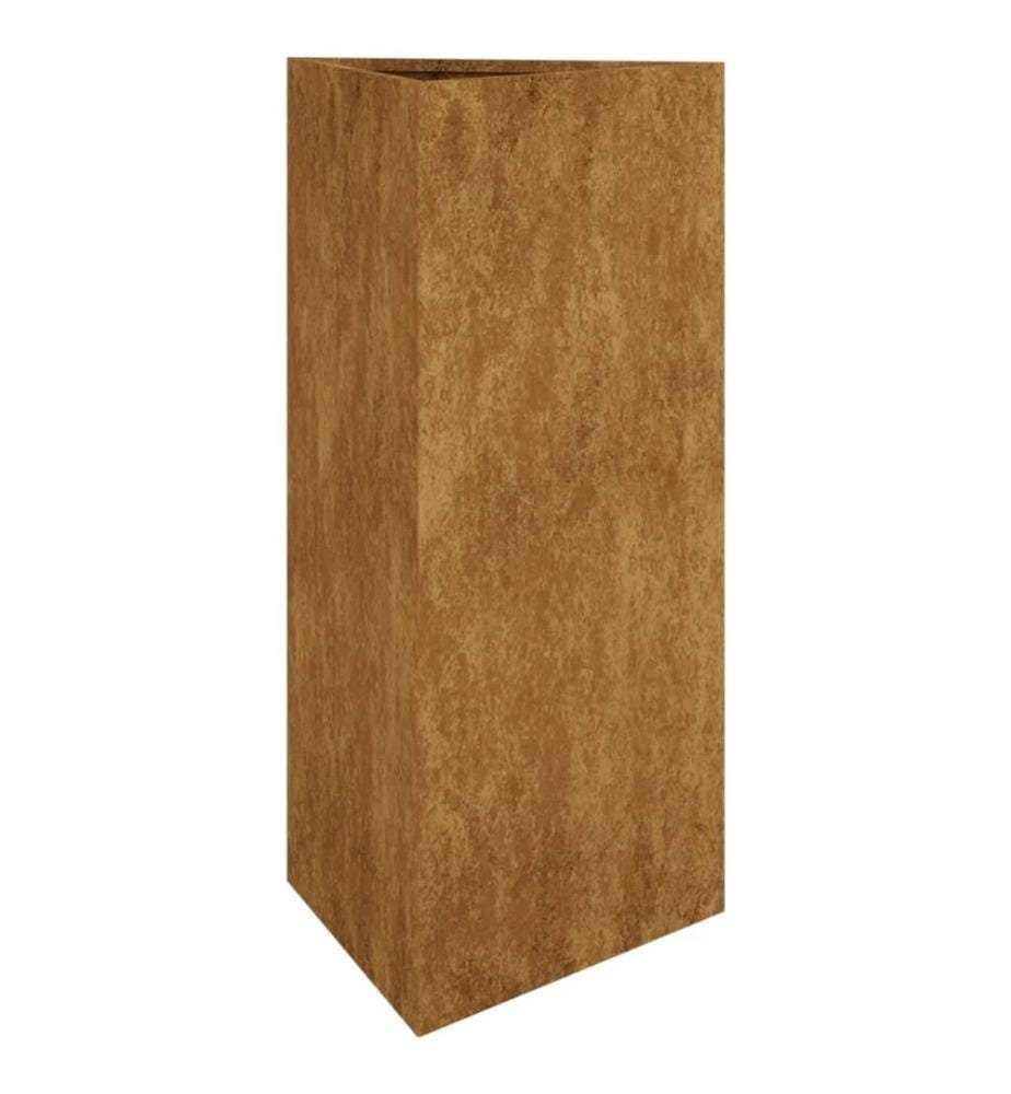 Jardinière 40x34,5x75 cm acier corten