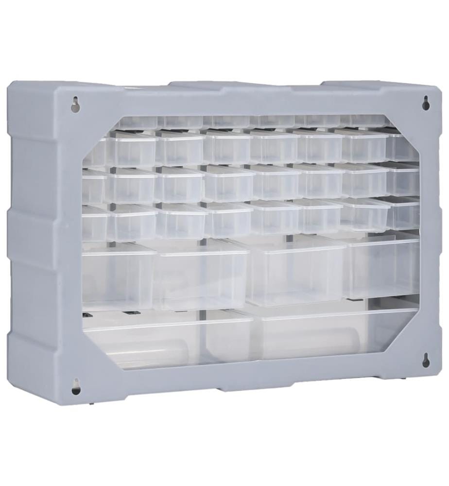 Multi-Schubladen-Organizer mit 38 Schubladen 52x16x37,5 cm