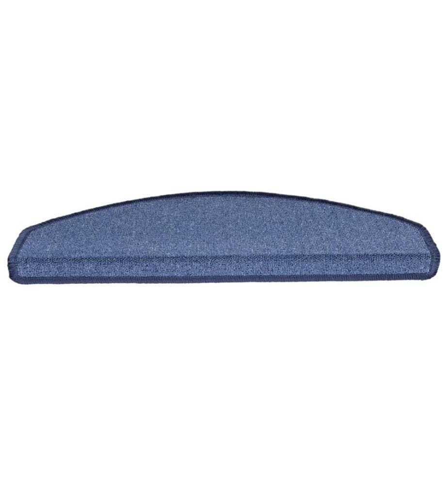 15 Stk. Treppenmatten Blau 65 x 24 x 4 cm