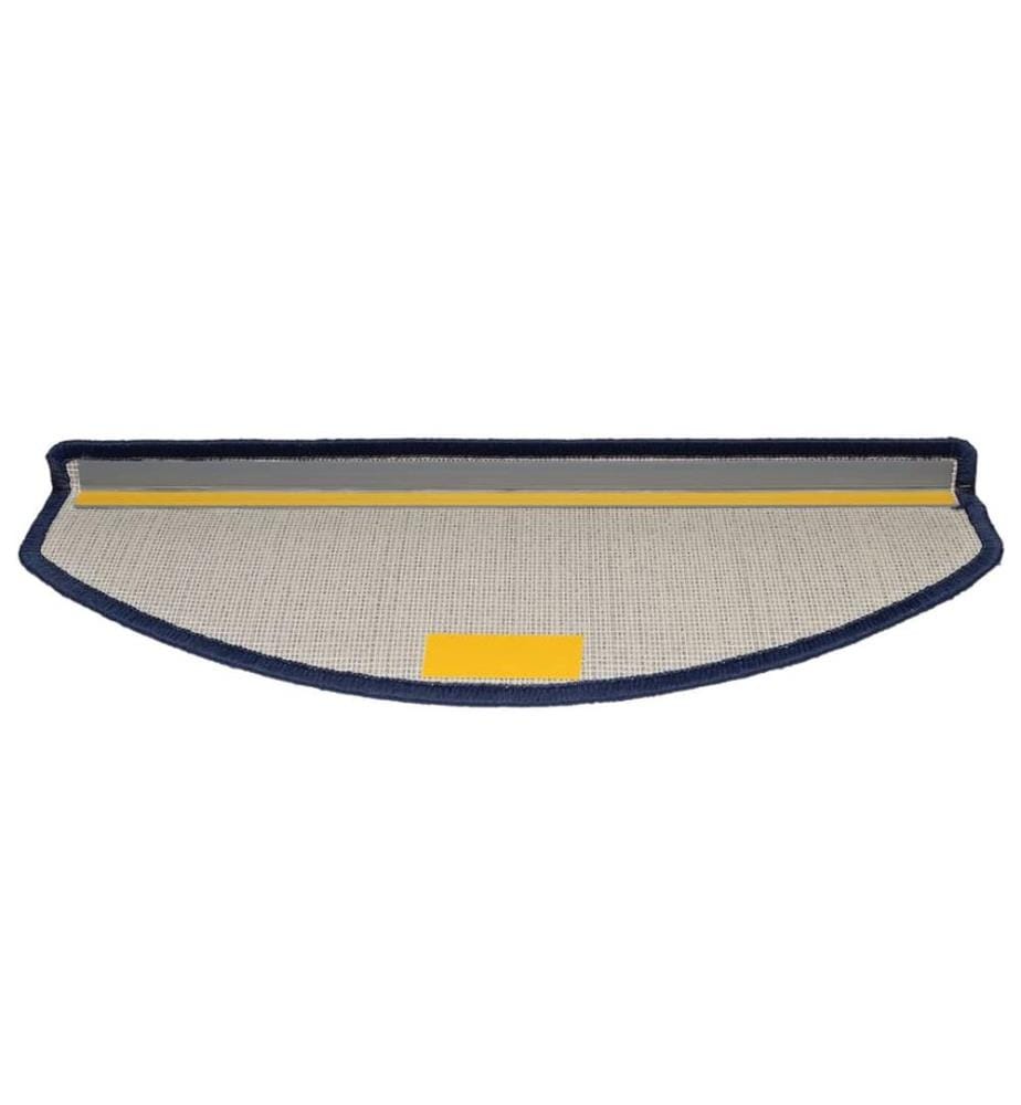 15 Stk. Treppenmatten Blau 65 x 24 x 4 cm