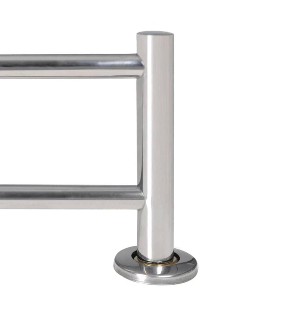 Porte serviettes double - Barre Fixe 2 tubes