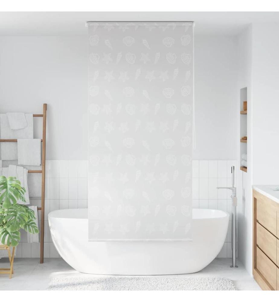 Duschrollo 100x240 cm Seesternmuster