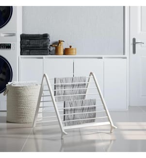 Wäscheständer für Badewanne Ausziehbar 53-90 cm Aluminium