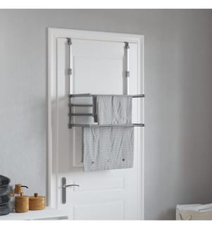 Wäschetrockner für Balkon 54x25x42 cm Aluminium