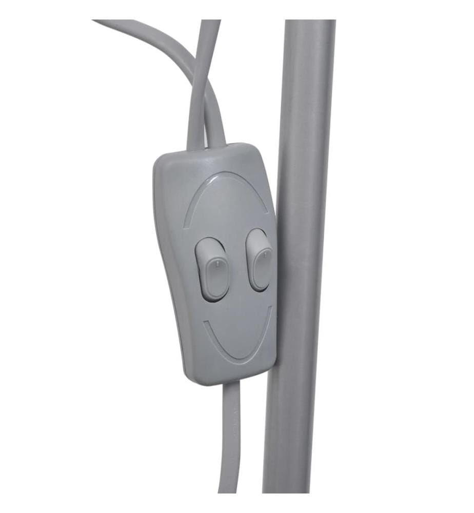 Stehlampe Grau
