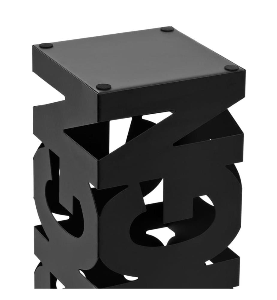 Regenschirmständer Design Stahl Schwarz