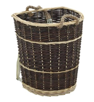 Sac à dos bois de chauffage sangles de transport 44,5x37x50 cm