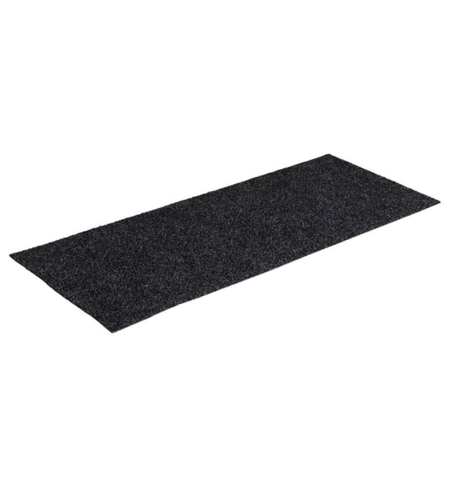 Stufenmatten Selbstklebend 15 Stk. 60x25 cm Grau Rechteckig