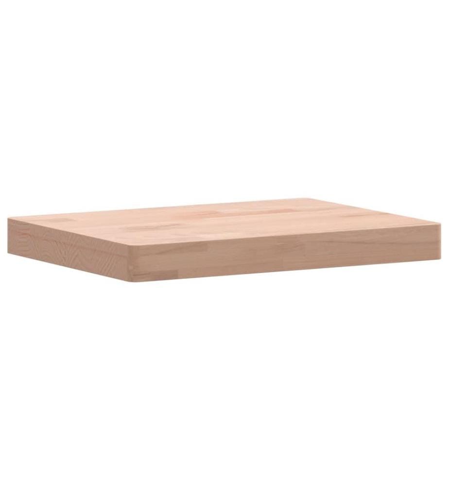 Schneidebrett 40x30x4 cm Massivholz Buche