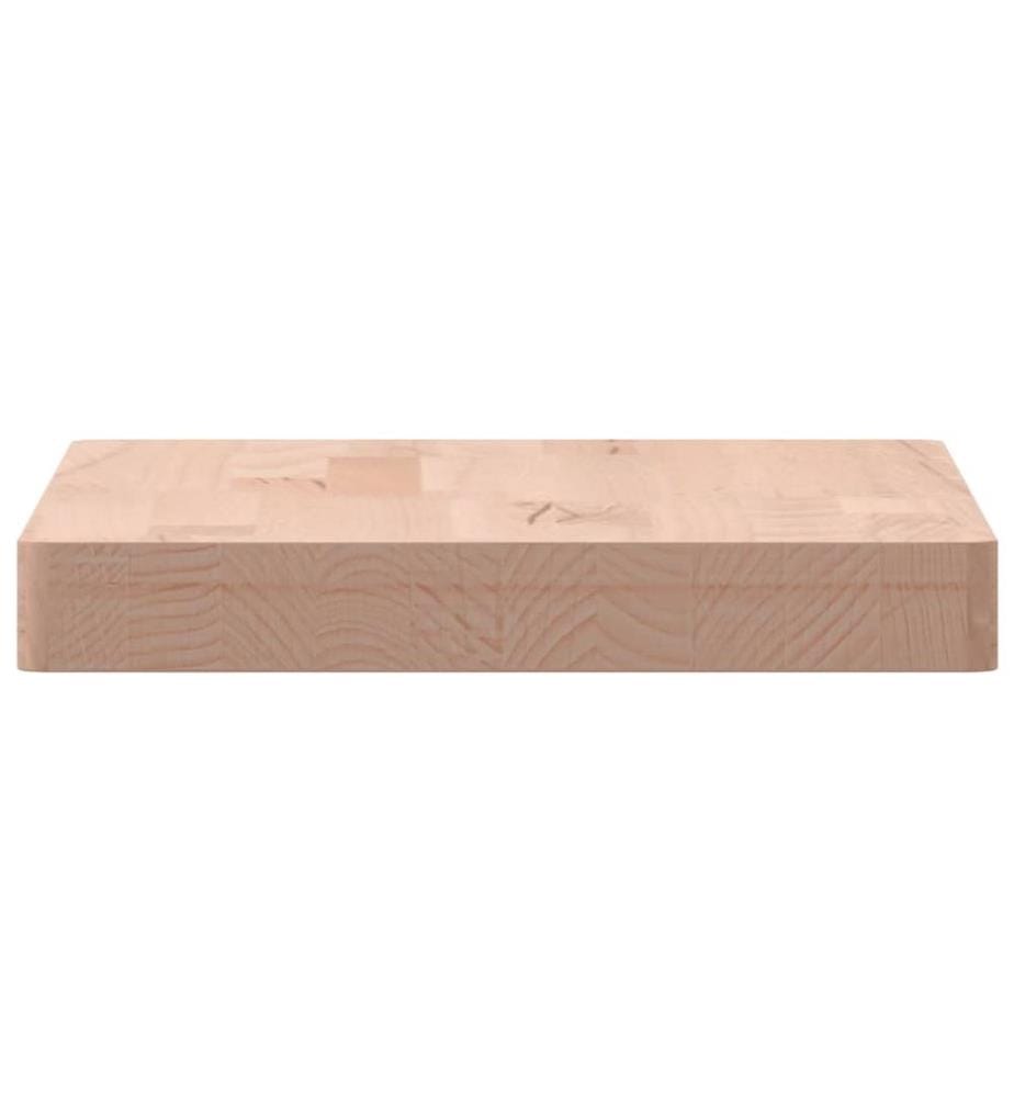 Schneidebrett 40x30x4 cm Massivholz Buche