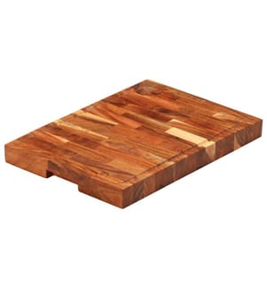 Schneidebrett 42x30x4 cm Massivholz Akazie