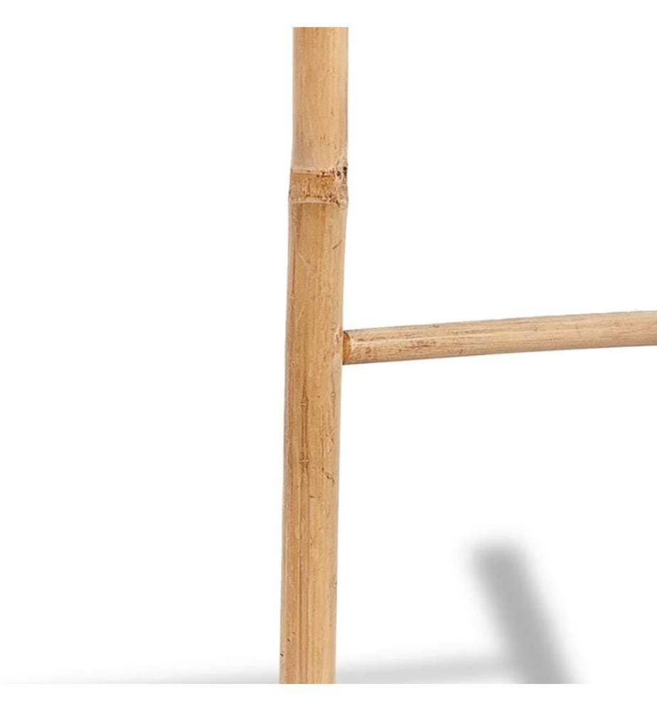 Handtuchleiter Bambus mit 6 Sprossen