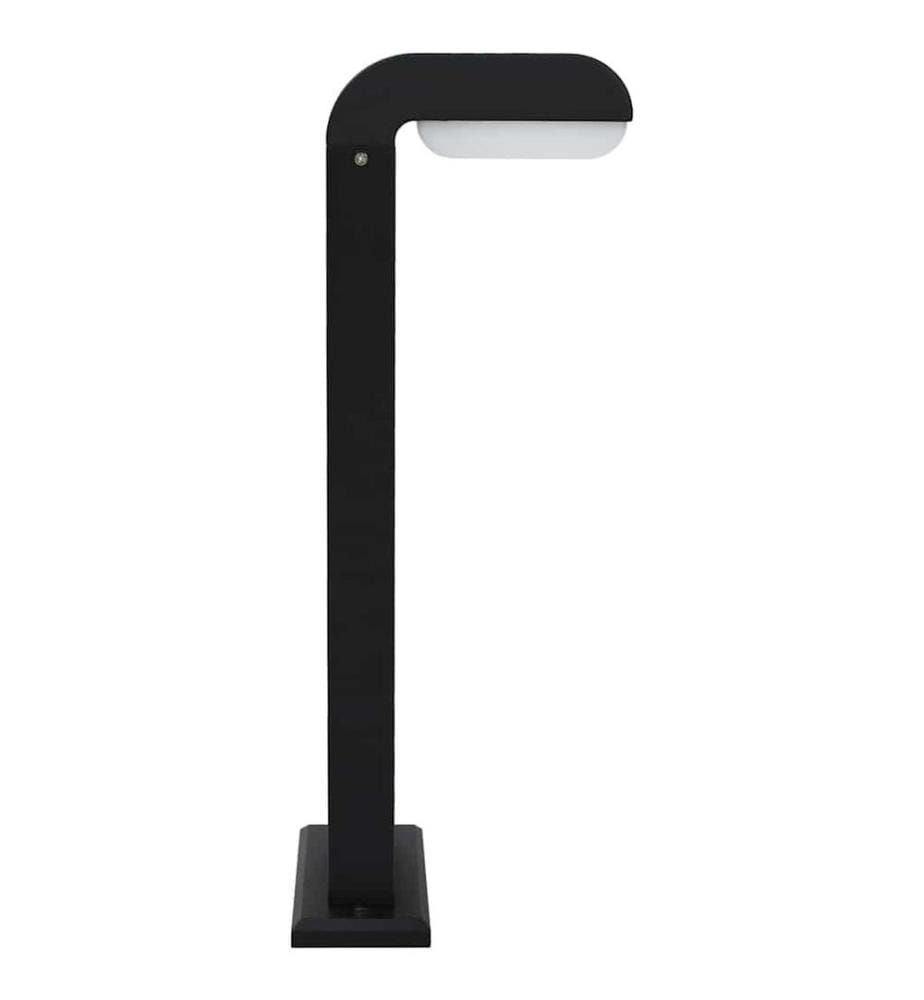 Gartenleuchte LED 9 W Schwarz Oval