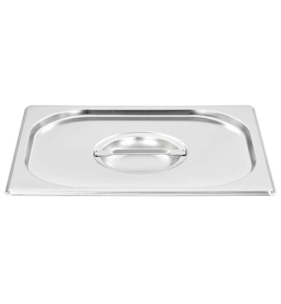 Couvercles de plateau 2 pcs GN 1/2 Acier inoxydable