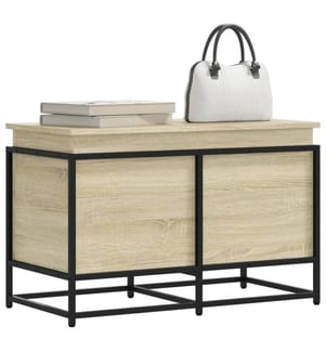 Aufbewahrungsbox mit Deckel Sonoma 80x40x51,5 cm Holzwerkstoff