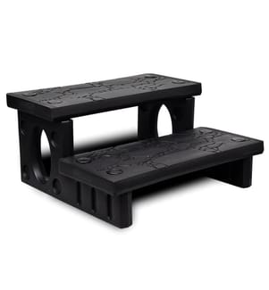 Whirlpooltreppe Schwarz