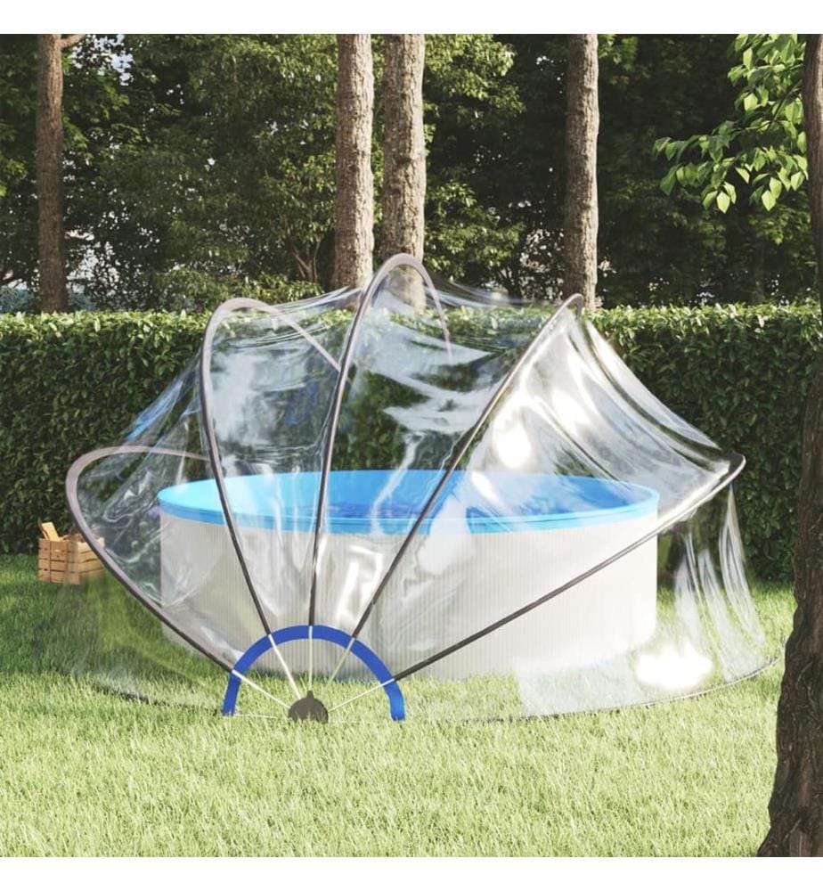 Dôme de piscine 440 x 220 cm