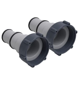 Adapter für Poolschlauch 2 Stk. Kunststoff