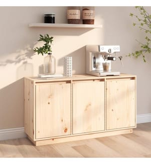 Buffet 111x34x60 cm Bois massif de pin