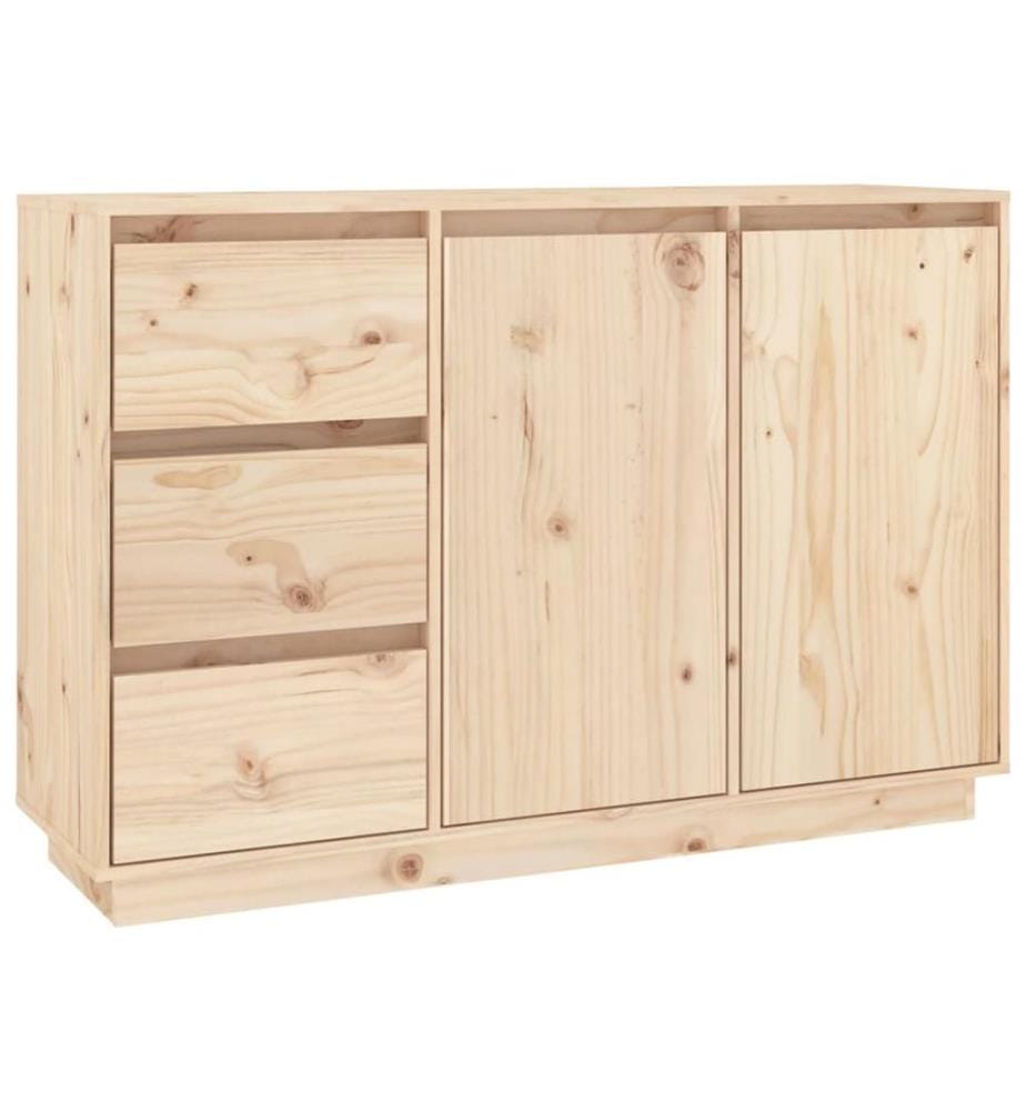 Sideboard 111x34x75 cm Massivholz Kiefer