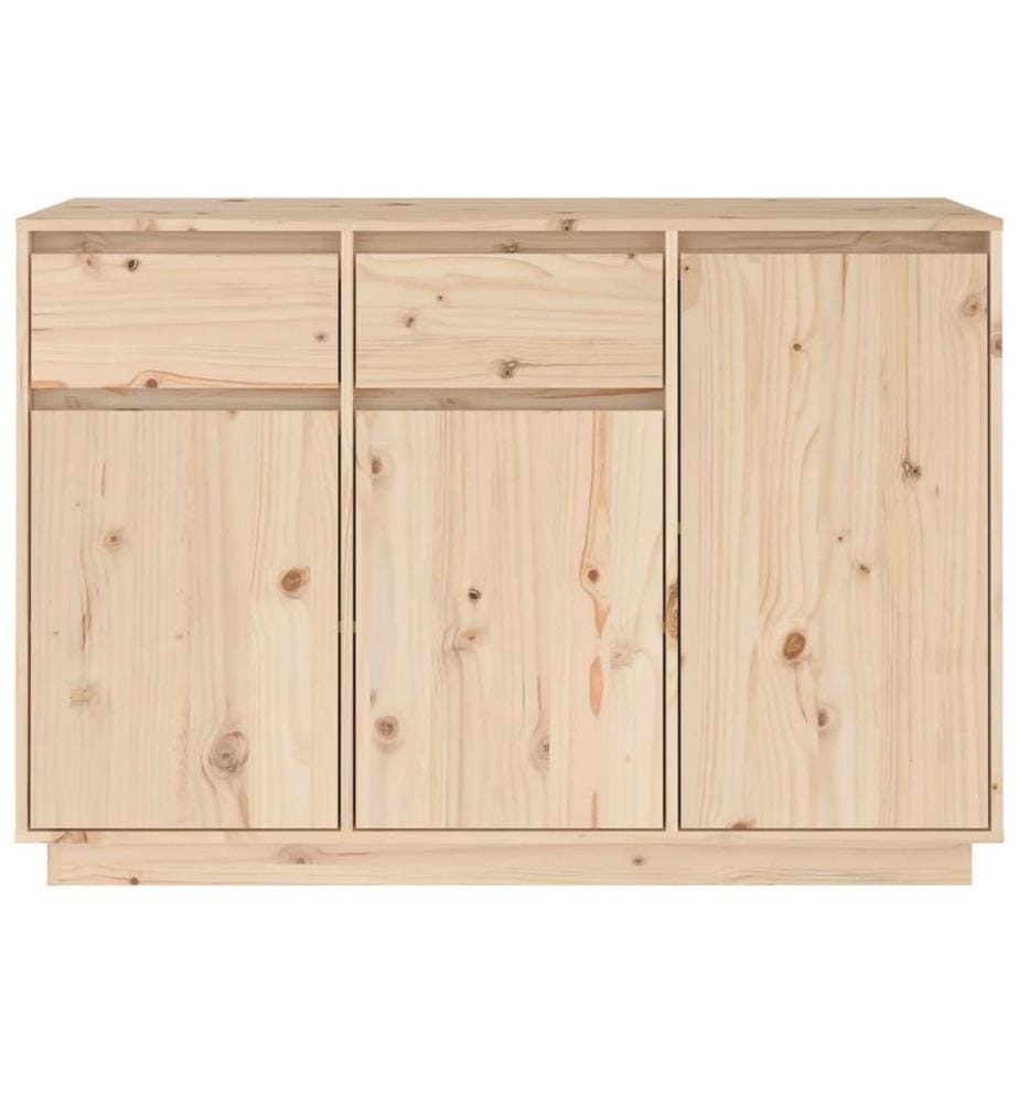 Sideboard 110x34x75 cm Massivholz Kiefer