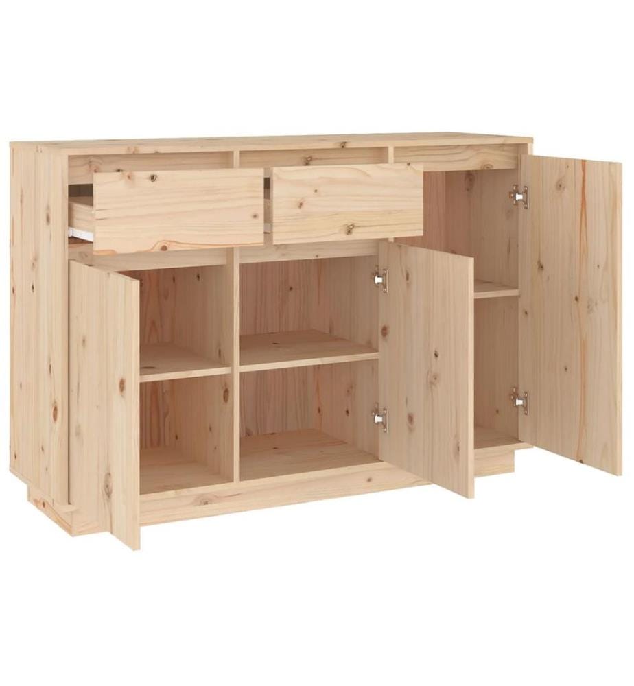 Sideboard 110x34x75 cm Massivholz Kiefer