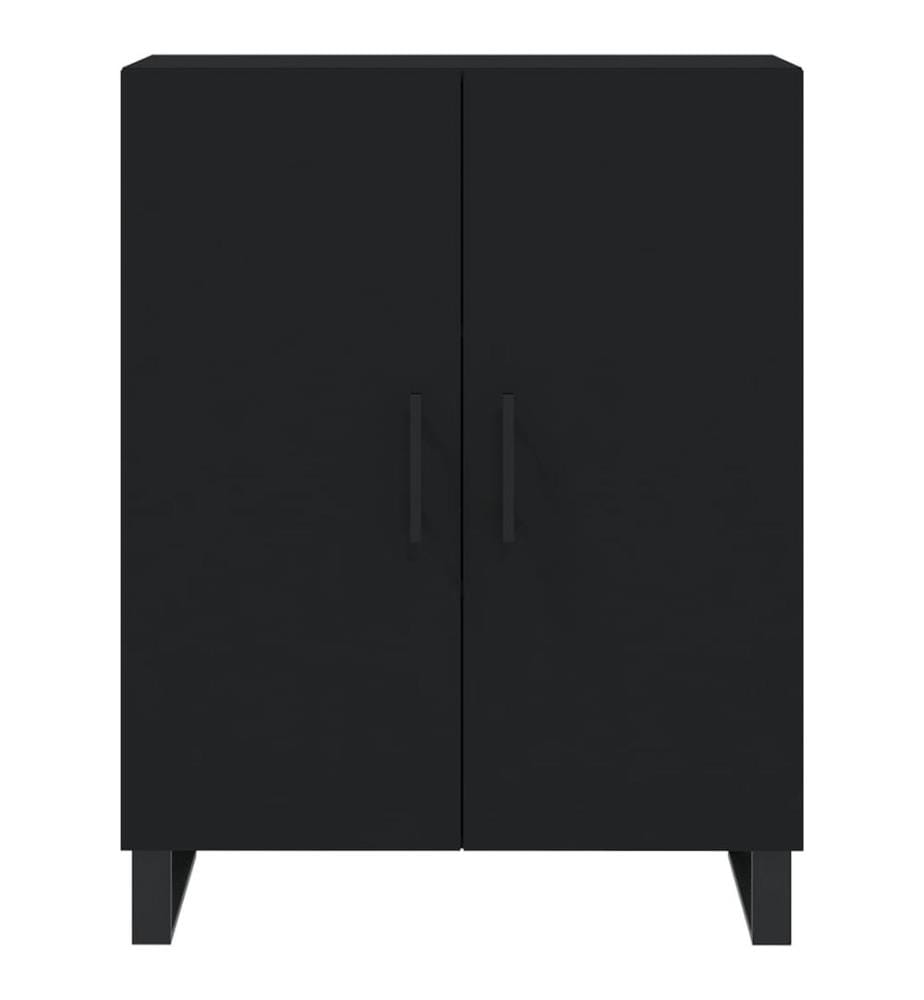 Sideboard Schwarz 69,5x34x90 cm Holzwerkstoff