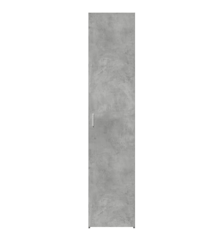 Highboard Betongrau 40x42,5x185 cm Holzwerkstoff