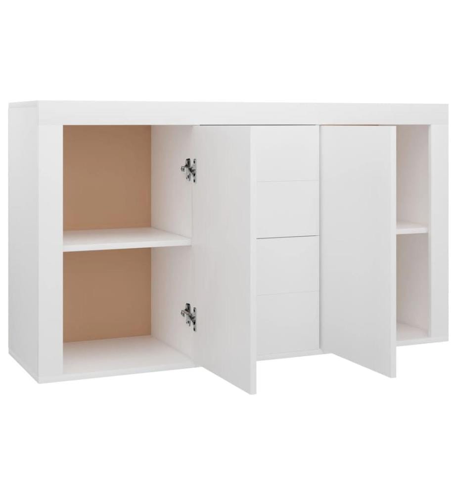 Sideboard Weiss 120×36×69 cm Holzwerkstoff