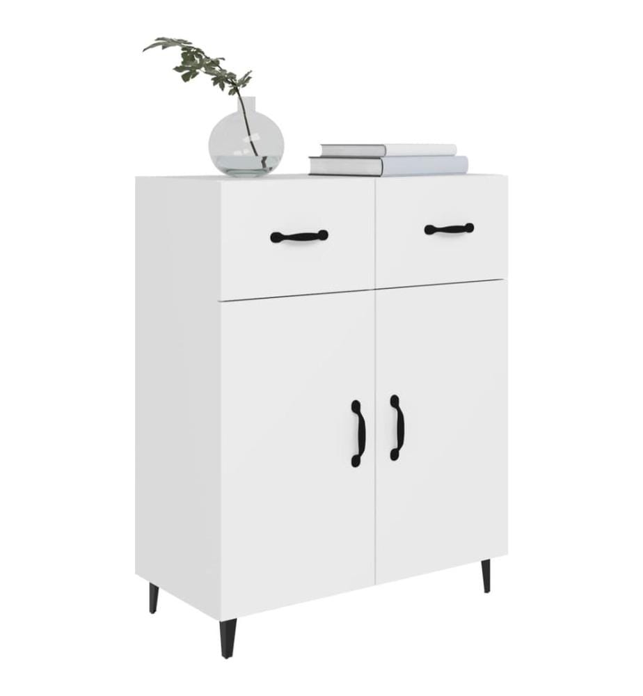 Sideboard Weiss 69,5x34x90 cm Holzwerkstoff