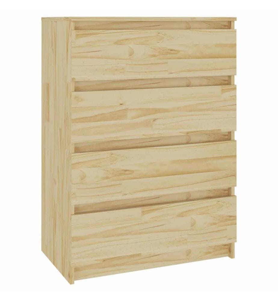 Beistellschrank 60x36x84 cm Massivholz Kiefer